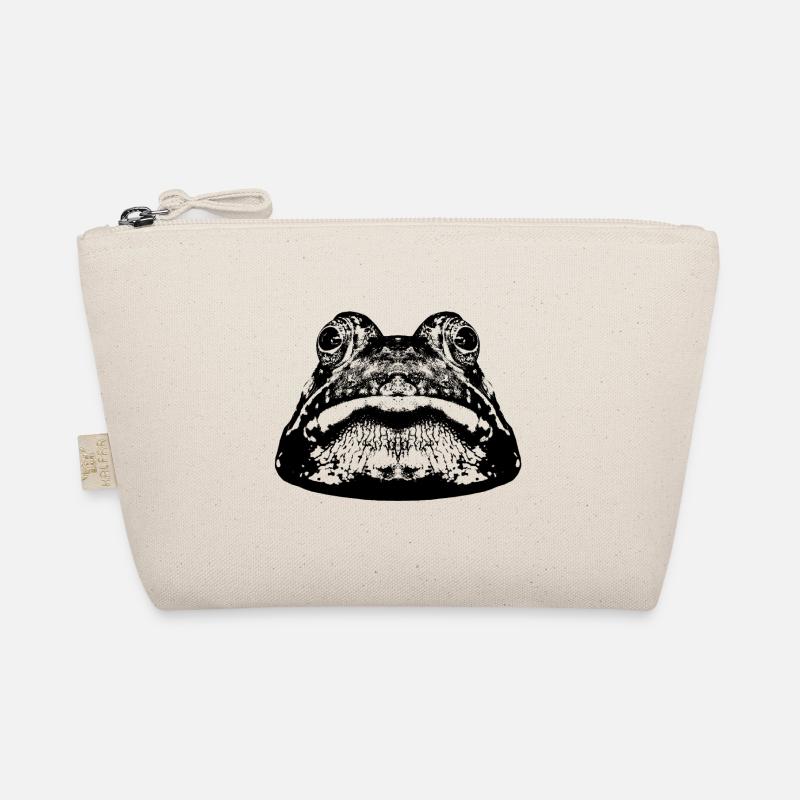 Frosch / Frog / Grafik Bio-Täschchen