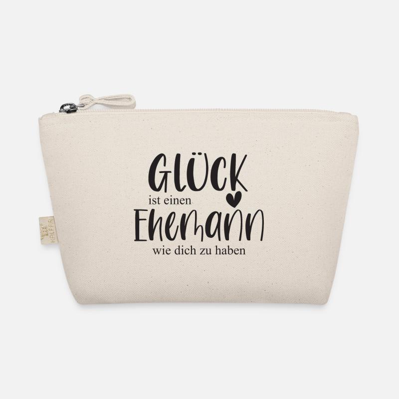 Glück Ehemann Hochzeit Hochzeitstag Geschenk Bio-Täschchen