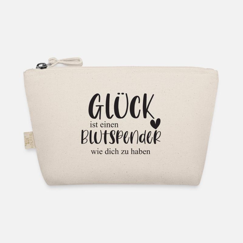 Blutspender Blutspende Ehrenamt Held Geschenk Bio-Täschchen