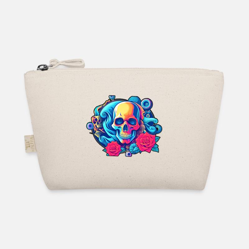 Skulls 'n' Roses - Hypnoeyes - Bio-Täschchen - Natur