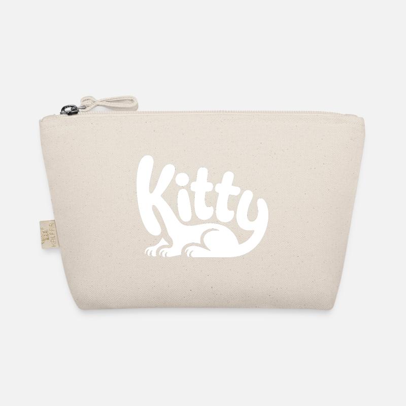 Kitty - Cute Pet Cat Design Organic Pouch