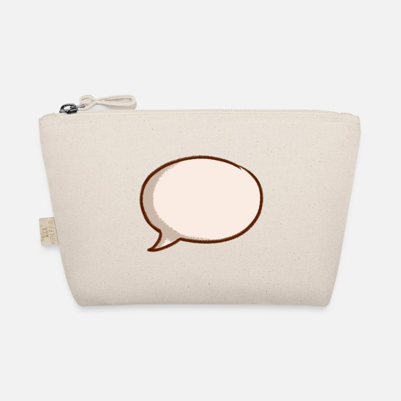 speech bubble bulle saying comment Organic Pouch