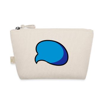 Sprechblase speech bubble Comic Geschenkidee - Bio-Täschchen - Natur - Vorne
