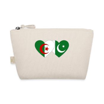 Algérie Pakistan Drapeau Coeur - Trousse biologique - nature - Devant