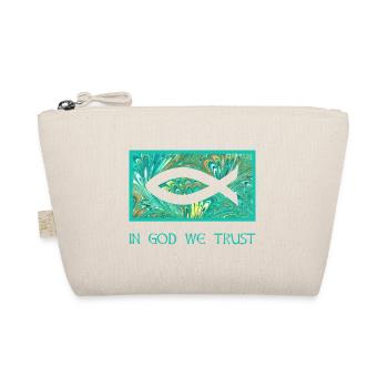 fisch ichthys e 71 - Organic Pouch - nature - Front