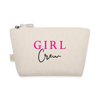 GIRL Crew Freundin Frauen Team - Bio-Täschchen - Natur - Vorne