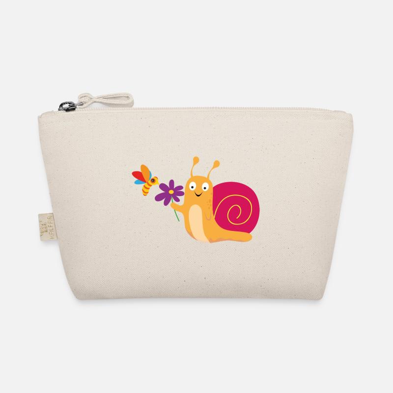 Escargot avec fleur et abeille Trousse biologique
