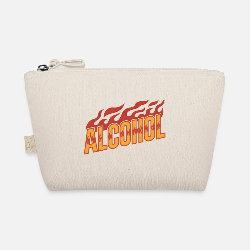 Alcohol - Cool Drinking Logo Organic Pouch