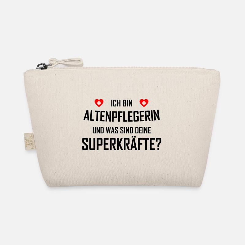 Altenpflegerin - Bio-Täschchen - Natur