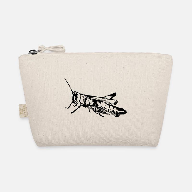 Grasshopper / Grashüpfer Bio-Täschchen