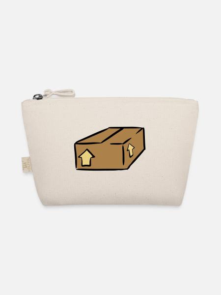 Paket Post Package Paquet - Bio-Täschchen - Natur - Vorne