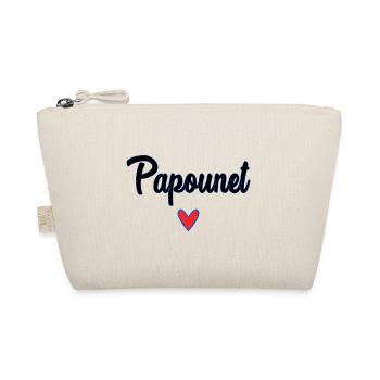 PAPOUNET. PAPA. FÊTE DES PÈRES. BONNE FÊTE PAPA - Trousse biologique - nature - Devant