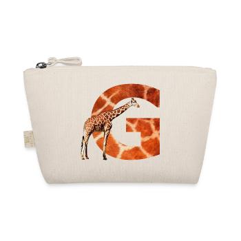 giraffe g - Organic Pouch - nature - Front