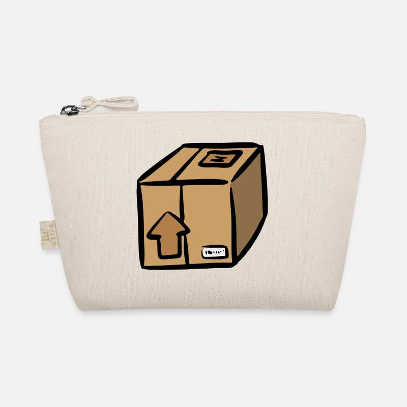 Parcel Post Dispatch Logistics Parcel delivery man Organic Pouch