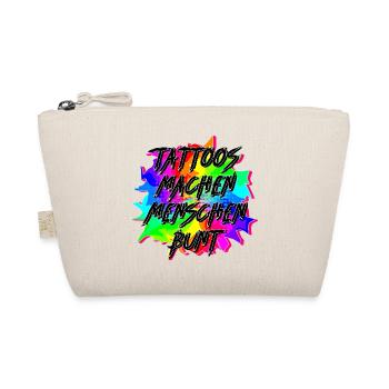 BUNTE MENSCHEN MIT tattoo - Bio-Täschchen - Natur - Vorne