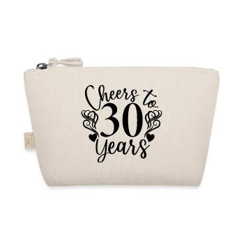 Vive les 30 ans du 30e anniversaire - Trousse biologique - nature - Devant