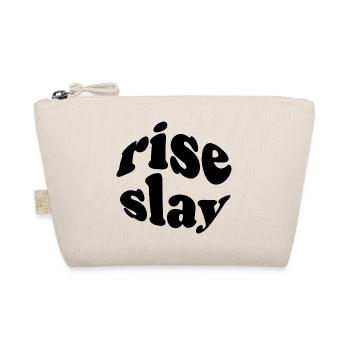 rise&slay - Bio-Täschchen - Natur - Vorne