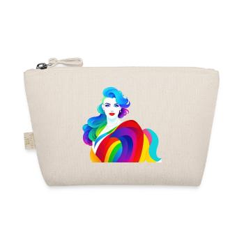 Lesbian T-Shirts - Lesbian Girl LGBT Design - Bio-Täschchen - Natur - Vorne