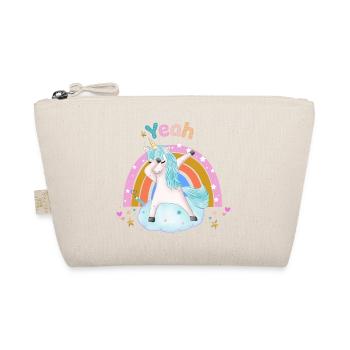 Einhorn - Bio-Täschchen - Natur - Vorne