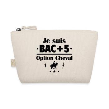 Bac+5 option cheval, fête des pères,cadeau de noël - Trousse biologique - nature - Devant