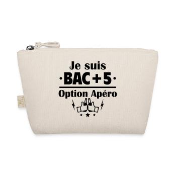 Bac+5 option apéro, fête des pères, cadeau de noël - Trousse biologique - nature - Devant