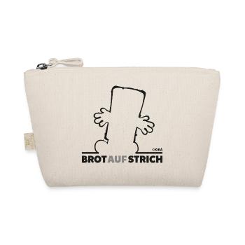 Bernd Das Brot Brot Auf Strich Outline-Design - Bio-Täschchen - Natur - Vorne