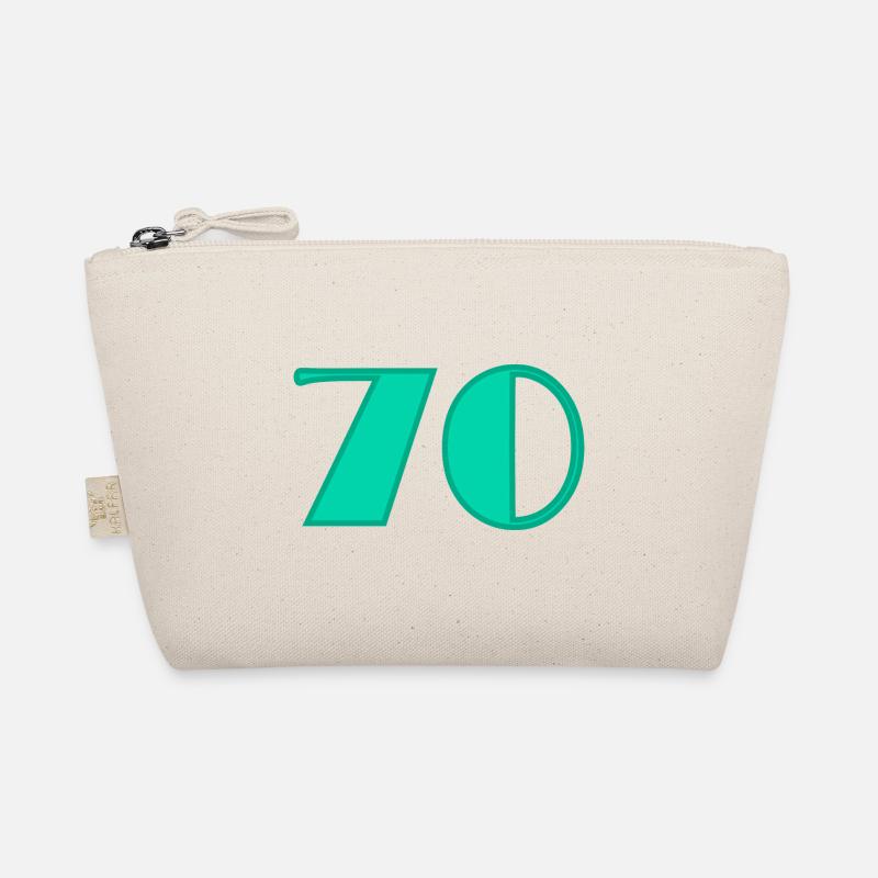 70. 70 YEARS. 70TH ANNIVERSARY. BIRTHDAY 70 YEARS. Organic Pouch