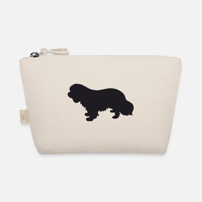 Cavalier King Charles Spaniel Silhouette Bio-Täschchen