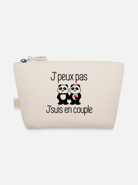 J'peux pas j'suis une couple - Trousse biologique - nature
