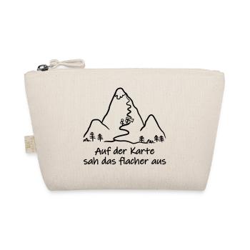 Bergsteiger, Wanderer am Berg - Bio-Täschchen - Natur - Vorne