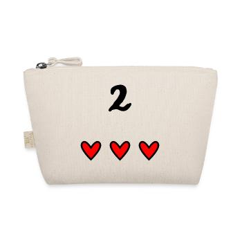 2 ANS. 2e ANNIVERSAIRE. ANNIVERSAIRE 2 ANS.2 - Trousse biologique - nature - Devant