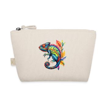 Chameleon Chameleons Reptiles - Organic Pouch - nature - Front