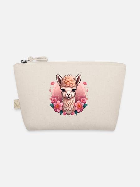 Alpaga doux aux fleurs - Trousse biologique - nature - Devant