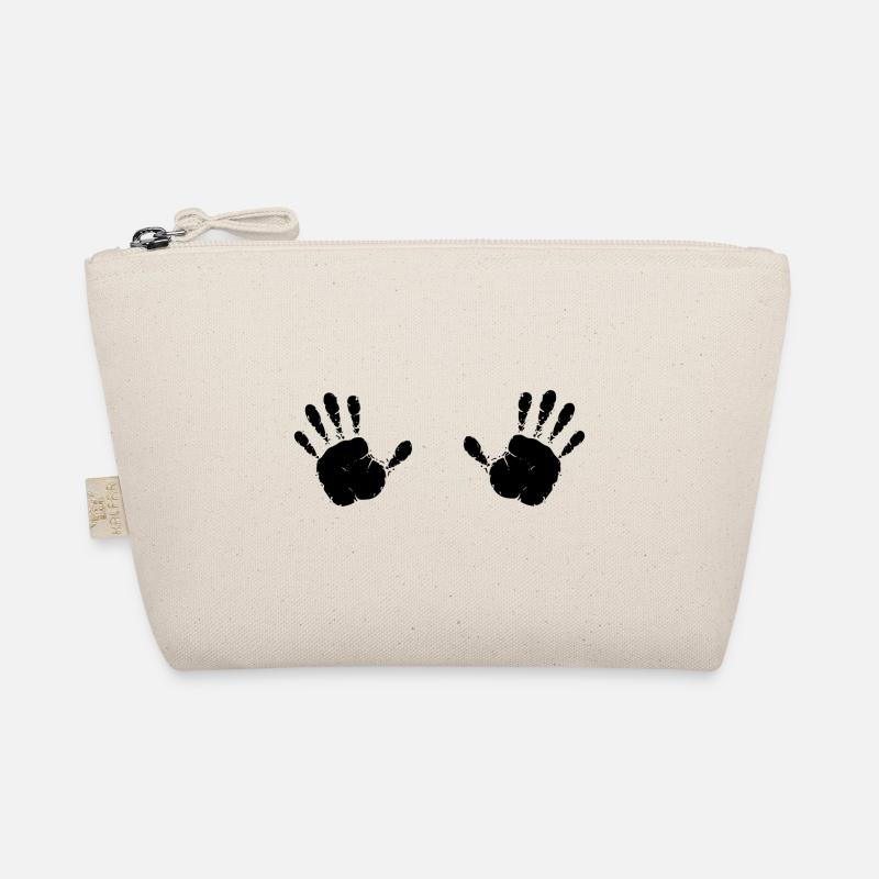 Hands handprints Organic Pouch