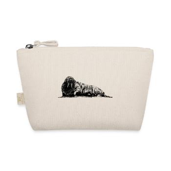 Walrus Graphic - Organic Pouch - nature - Front