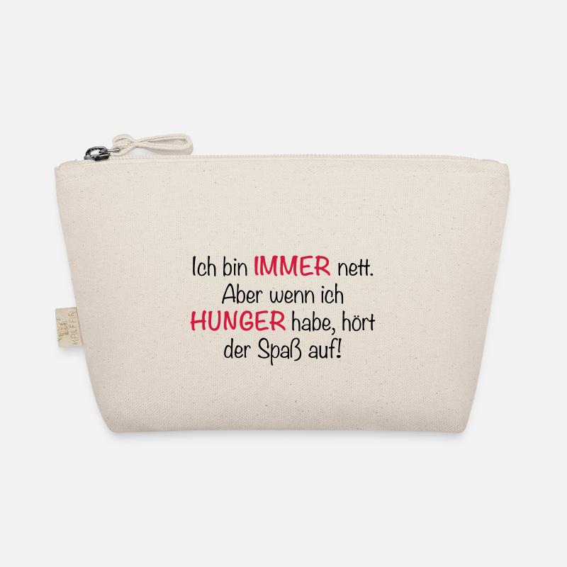 Immer Hunger - Bio-Täschchen - Natur