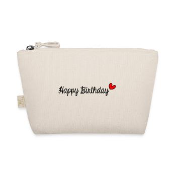 JAHRESTAG. ALLES GUTE ZUM GEBURTSTAG!. ALLES GUTE ZUM GEBURTSTAG!. - Bio-Täschchen - Natur - Vorne