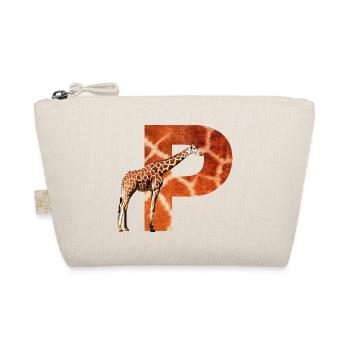 giraffe p - Organic Pouch - nature - Front