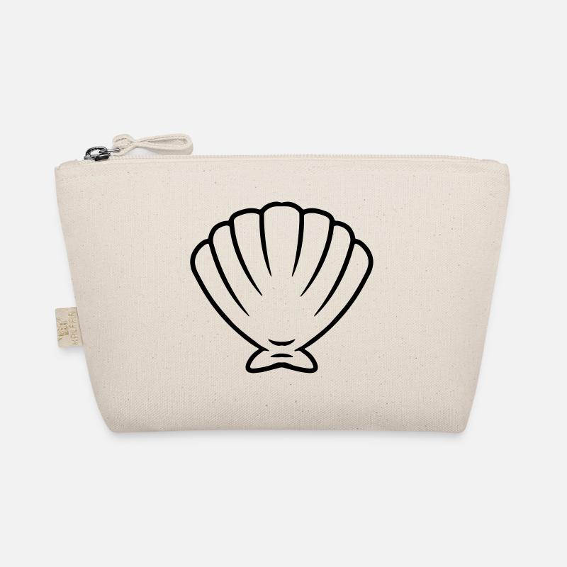 Meer Muschel sea shell Meeresbewohner Geschenkidee Bio-Täschchen