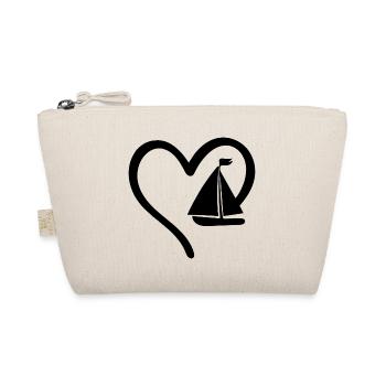 Voilier Coeur - Trousse biologique - nature - Devant