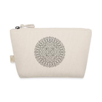 Célébration rectangulaire - Mandala fait avec amour - Trousse biologique - nature - Devant