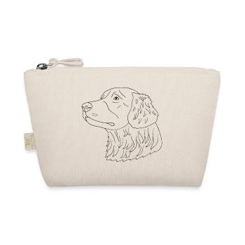 Golden Retriever - Bio-Täschchen - Natur - Vorne