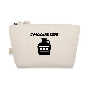 Moonshine Moonshiner alcohol whiskey whiskey - Organic Pouch - nature - Front