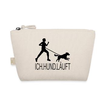Canicross Hovawart Joggen Hund Hundespruch Sport - Bio-Täschchen - Natur - Vorne