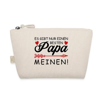 Es gibt nur einen besten Papa - Meinen! - Bio-Täschchen - Natur - Vorne