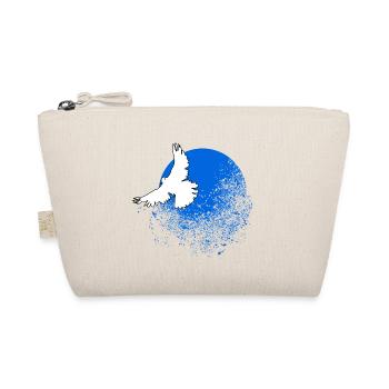 Dove of Peace Must Flee Peace Disintegrates - Organic Pouch - nature - Front