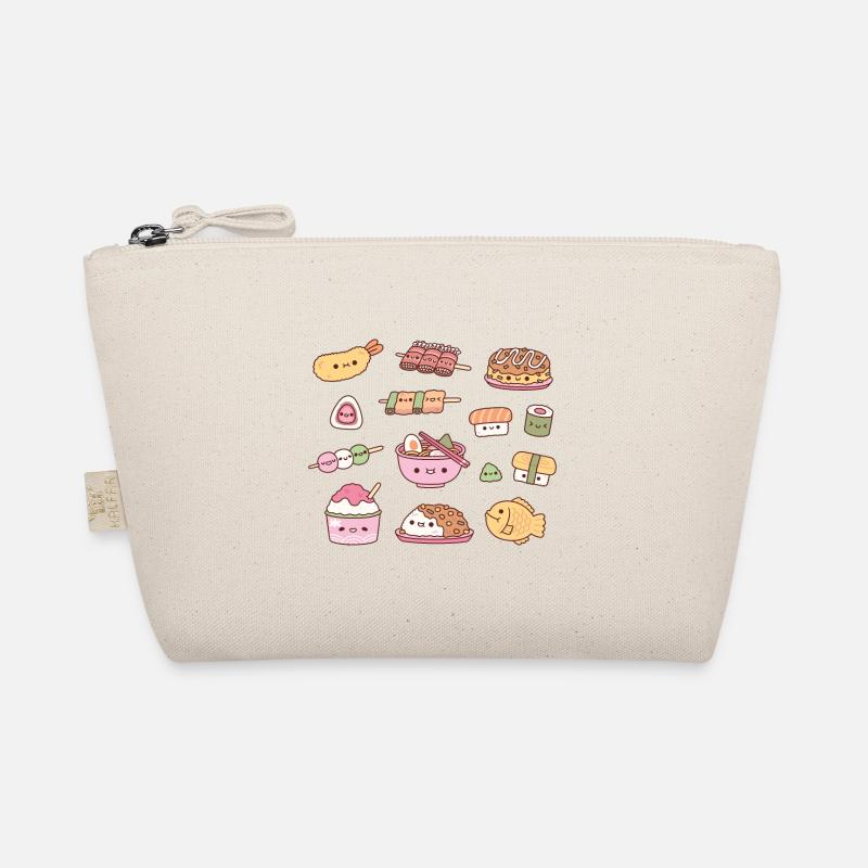 Mignon ensemble de nourriture japonaise Ramen, Sushi, curry et plus encore Trousse biologique