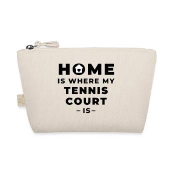 La maison est l’endroit où mon court de tennis est - Trousse biologique - nature - Devant