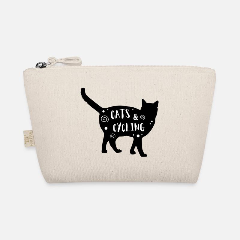Chats & Cyclisme - Trousse biologique - nature