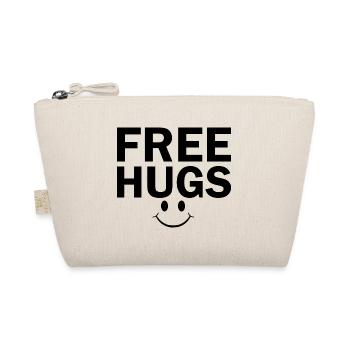 Free hugs - Bio-Täschchen - Natur - Vorne